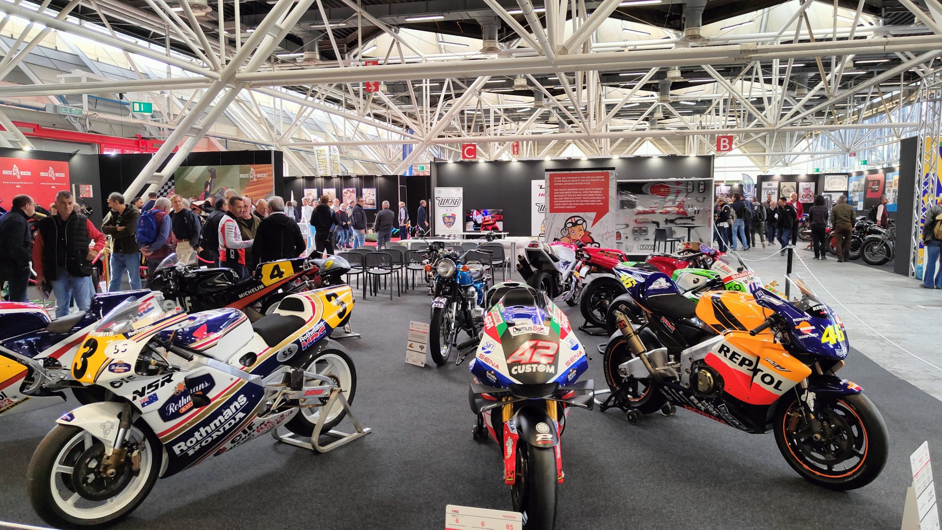 CMSNL, LCR HONDA AND WCRB TOGETHER AT “AUTO E MOTO D’EPOCA”